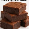 5-ingredient keto brownies