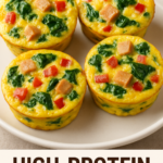 high-protein egg muffins
