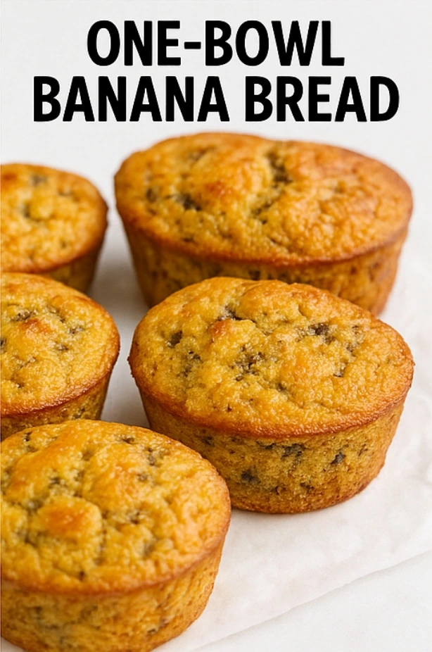 one-bowl banana bread