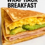 TikTok wrap hack for breakfast
