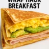 TikTok wrap hack for breakfast
