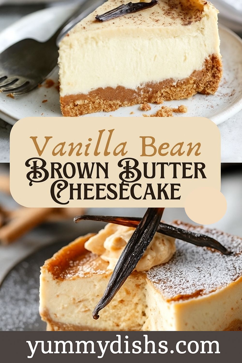 Vanilla-Bean-Brown-Butter-Cheesecake