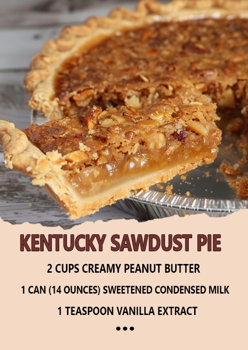 Kentucky Sawdust Pie!