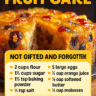 Never Fail Fruit Cake