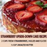 Strawberry Upside-Down Cake Recipe