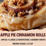 Apple Pie Cinnamon Rolls