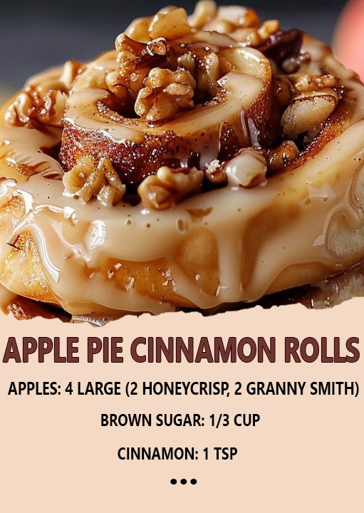 Apple Pie Cinnamon Rolls