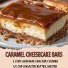 Caramel Cheesecake Bars