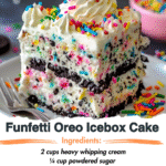 Funfetti Birthday Cake Icebox Cake