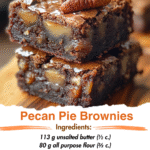 Pecan Pie Brownies