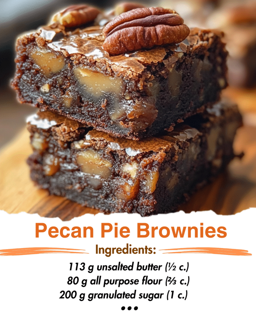 Pecan Pie Brownies