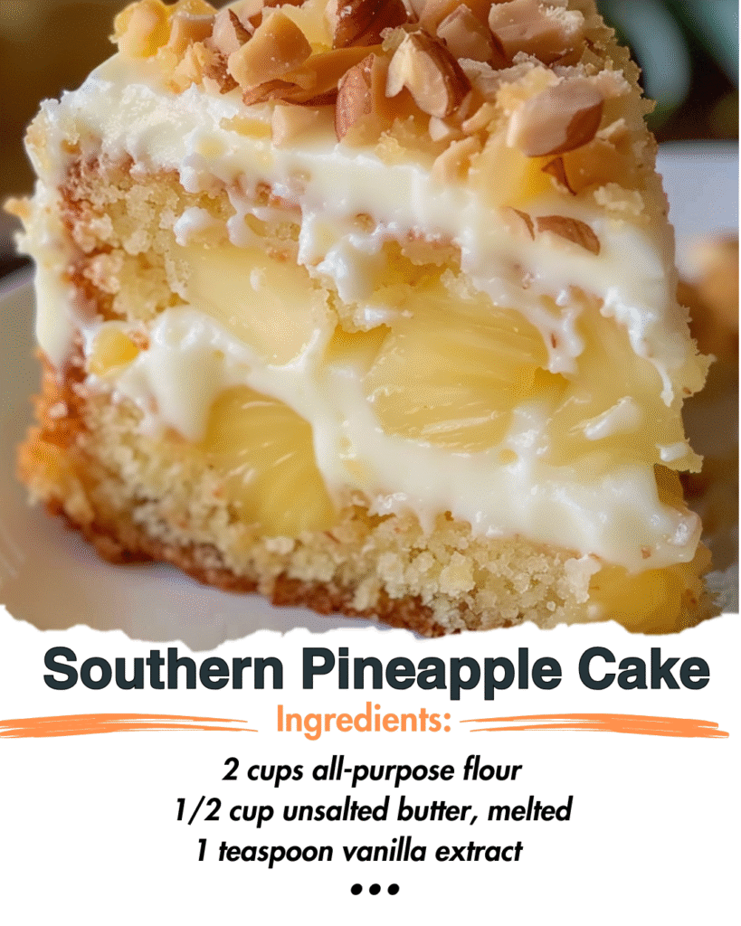 Southern Pineapple Cake