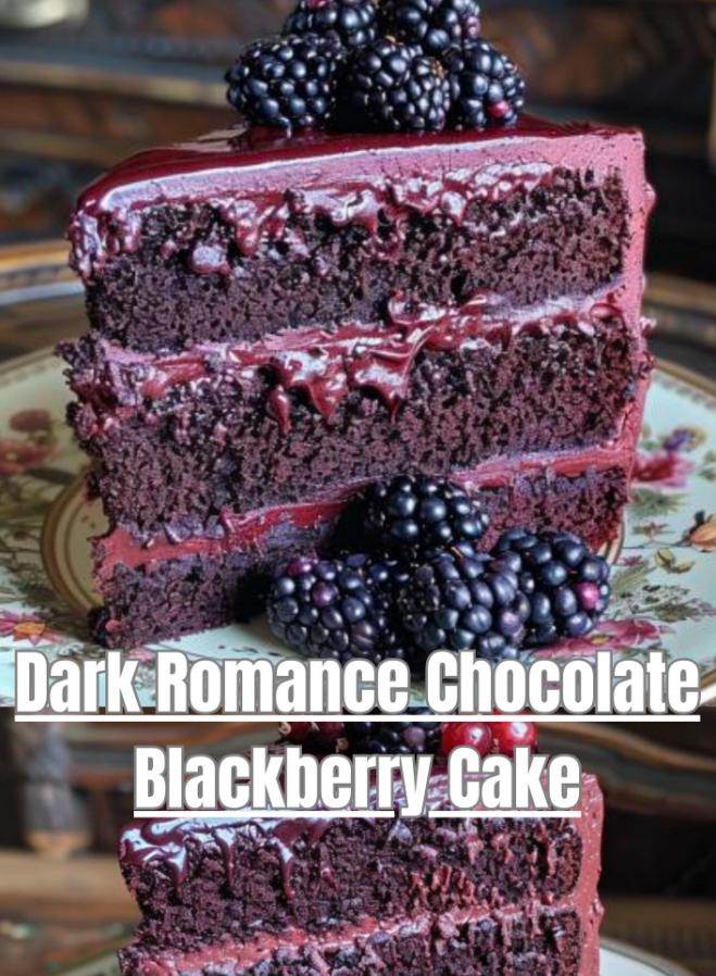 Chocolate Blackberry Cake 
