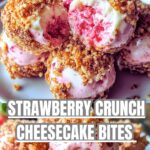 Strawberry Cheesecake Bites