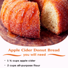 apple cider donut bread