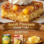 Amish pineapple dump cake