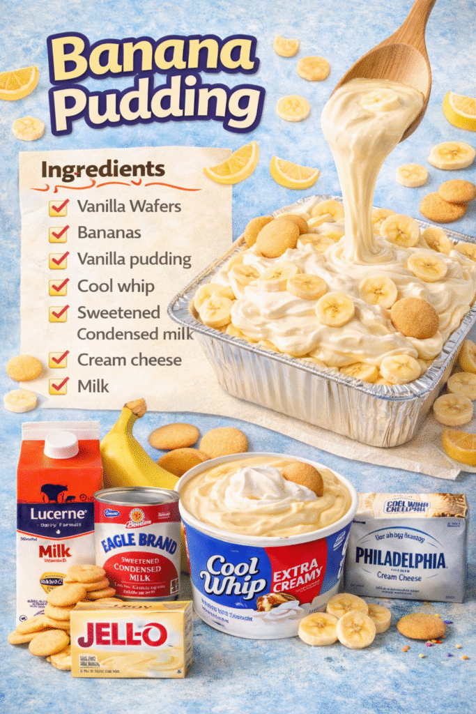 Easy Banana Pudding